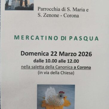 Mercatino di Pasqua a Corona