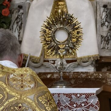 Celebrazione del Corpus Domini