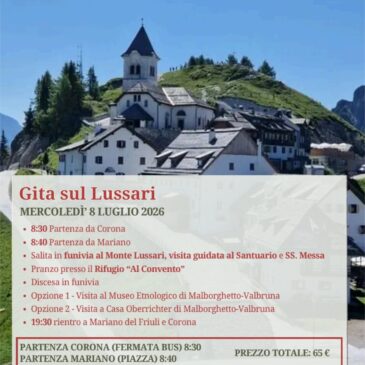 Gita sul Lussari