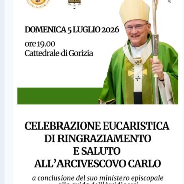 Avvisi parrocchiali domenica 5 luglio