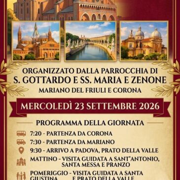 Pellegrinaggio e gita a Padova